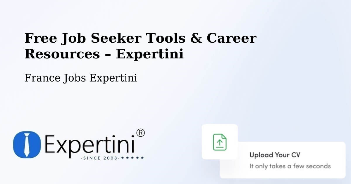 Free Job Seeker Tools & Career Resources – Jura - Jura, France Jobs Expertini